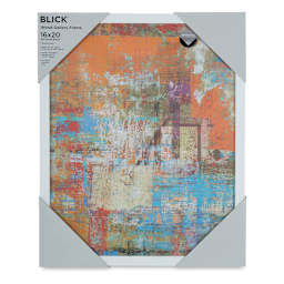 Blick Wood Gallery Frame - White, 16" x 20" in packaging