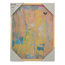 Blick Wood Gallery Frame - Natural, 18" x 24" in packaging