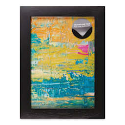 Blick Wood Gallery Frame - Black, 5" x 7"