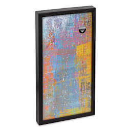 Blick Wood Gallery Frame - Black, 10" x 20" side view