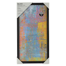 Blick Wood Gallery Frame - Black, 10" x 20" in package