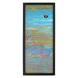 Blick Wood Gallery Frame - Black, 10" x 24"