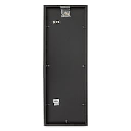 Blick Wood Gallery Frame - Black, 10" x 30" back of frame