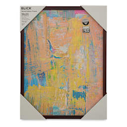 Blick Wood Gallery Frame - Walnut, 18" x 24" in packaging