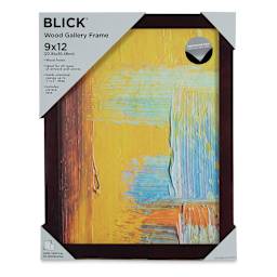 Blick Wood Gallery Frame - Walnut, 9" x 12"