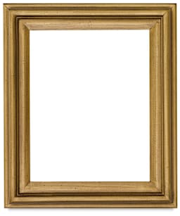 Blick Bella Wood Frames - Front view of Antique Gold Frame