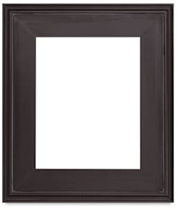 Simplon Econo Wood Frame - Front view of empty Espresso Frame  