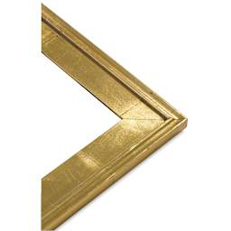 Blick Simplon Econo Wood Frame - 12" x 16" x 3/8", Gold Leaf/Black