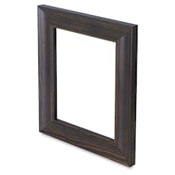 Loma Wood Frame - Angled view of Dark Walnut Frame