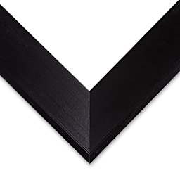 Blick Aliso Wood Frame - 8" x 10" x 1/4", Black corner