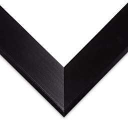 Blick Aliso Wood Frame - 9" x 12" x 1/4", Black corner