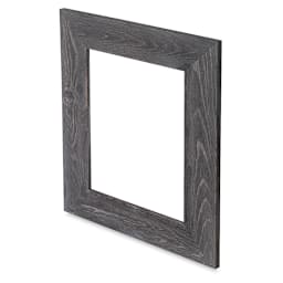 Gaviota Driftwood Frame - Angled view of Charcoal frame