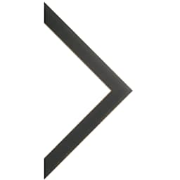 Blick Sierra Wood Frame - 11" x 14" x 1/2", Aged Black