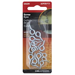 Hillman Screw Eyes - Front of blister package