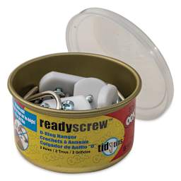 OOK D-Ring Hanger Pack - Large, 2 Holes, Pkg of 8