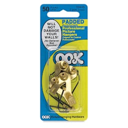 OOK Padded Hanger Pack - 50 lb Capacity, Pkg of 2