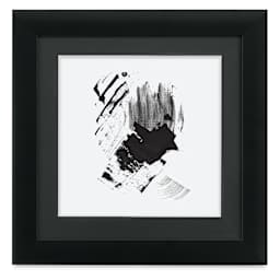 Blick Sheffield Frame - Black w/ Black Mat, 10" x 10"