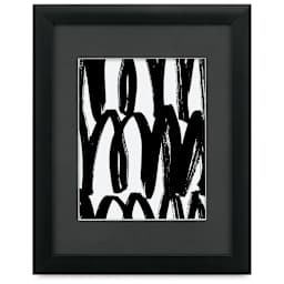 Blick Sheffield Frame - Black w/ Black Mat, 11" x 14"