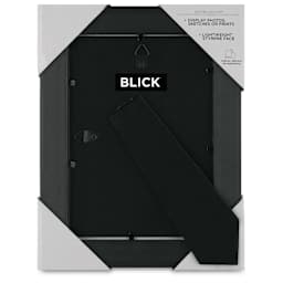 Blick Sheffield Frame - Black, 5" x 7" back of package