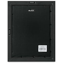 Blick Sheffield Frame-Black w/ White Mat, 9” x 12" back