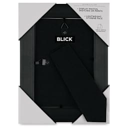 Blick Sheffield Frame - Black, 4" x 6" back of frame