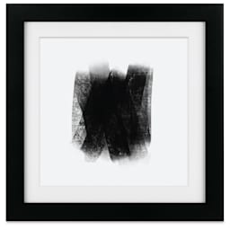 Blick Sheffield Frame-Black w/ White Mat, 12” x 12”