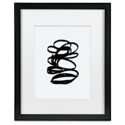 Blick Sheffield Frame-Black w/ White Mat, 16” x 20”