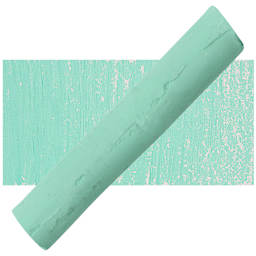 Blockx Soft Pastel - Phthalo Green 605 pastel and swatch