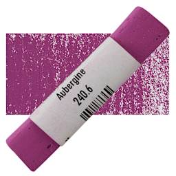 Great American Handmade Pastel - Aubergine 6, 240.6 pastel and swatch