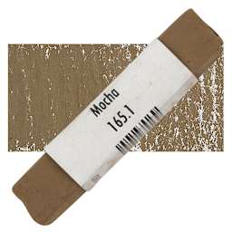 Great American Handmade Pastel - Mocha 1, 165.1 pastel and swatch