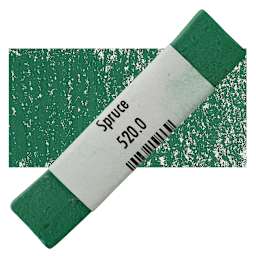 Great American Handmade Pastel - Spruce 0, 520.0 pastel and swatch