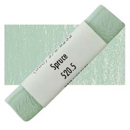 Great American Handmade Pastel - Spruce 5, 520.5 pastel and swatch
