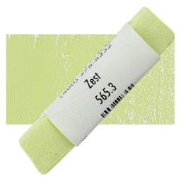 Great American Handmade Pastel - Zest 3, 565.3 pastel and swatch