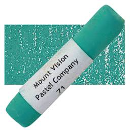Mount Vision Handmade Pastel - Blue Green 71 pastel and swatch