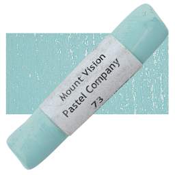 Mount Vision Handmade Pastel - Blue Green 73 pastel and swatch
