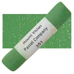Mount Vision Handmade Pastel - Chromium Oxide Green 351 pastel and swatch