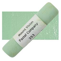 Mount Vision Handmade Pastel - Chromium Oxide Green 353 pastel and swatch