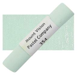 Mount Vision Handmade Pastel - Chromium Oxide Green 354 pastel and swatch