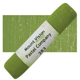Mount Vision Handmade Pastel - Green Earth 283 pastel and swatch