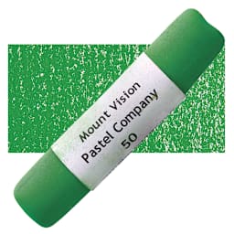 Mount Vision Handmade Pastel - Soft Chromium Oxide 50 pastel and swatch