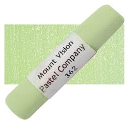 Mount Vision Handmade Pastel - Yellow Orange Green 362 pastel and swatch