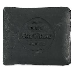 ArtGraf Viarco Pigmented Tailor Chalk - Front view of Black Carbon chalk
