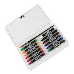 Crayola Signature Watercolor Crayons - Set of 12 (case open to show contents)