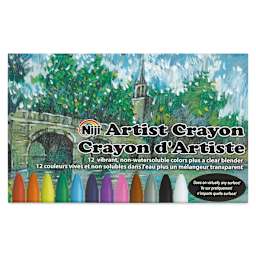 Niji Artist Crayons - Set of 12 (front of package)