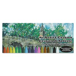 Niji Artist Crayons - Set of 18 (front of package)