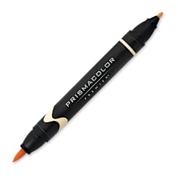Prismacolor Premier Dual-Ended Brush Tip Marker - Eggshell