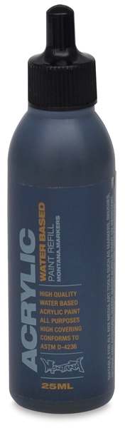 Montana Acrylic Marker Refill - 25 ml , Shock Black, Refill