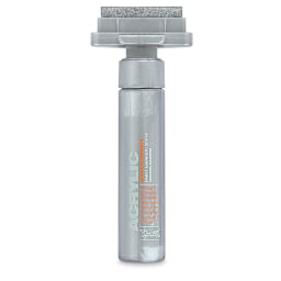 Montana Acrylic Marker - 50 mm Tip, Outline Silver (Metallic)