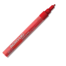 Montana Acrylic Marker - 0.7 mm Tip, Shock Red