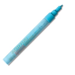 Montana Acrylic Marker - 0.7 mm Tip, Shock Blue Light